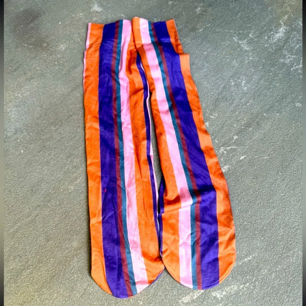 New🌟Free People -Colorful Striped Sheer Socks